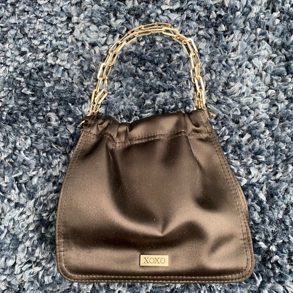 XOXO Black Cocktail Purse